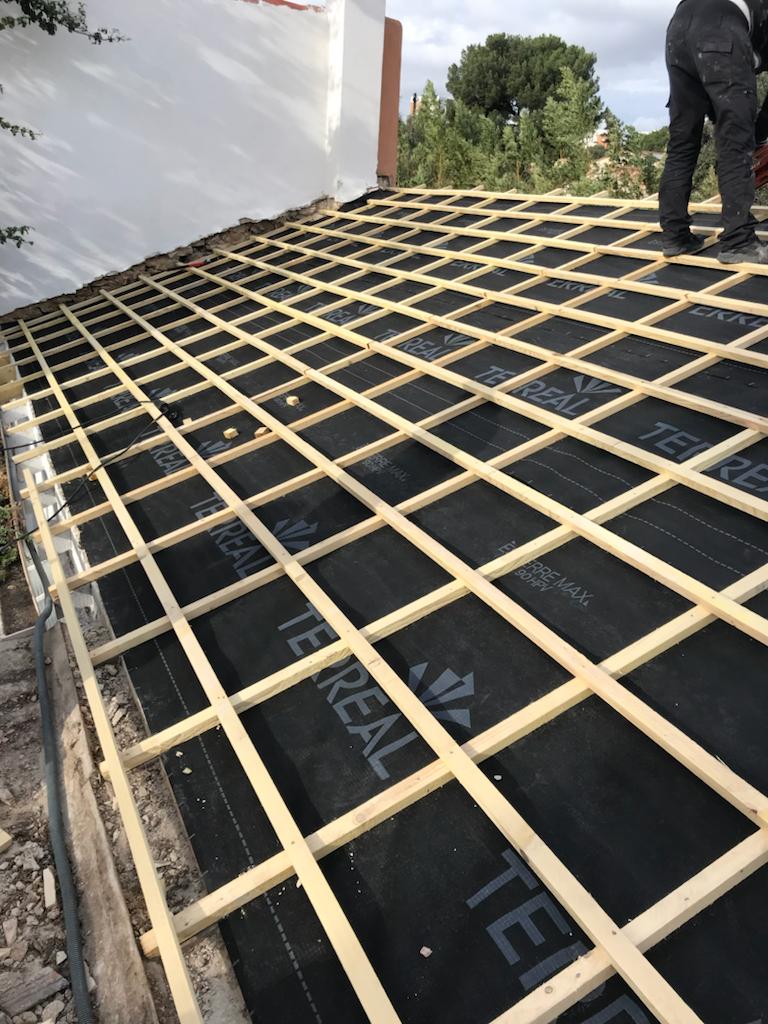 Travaux de couverture